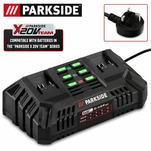 Parkside 20v dual quick - 4.5a,