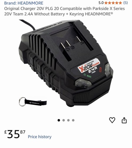 Parkside cordless tool battery - cordless,