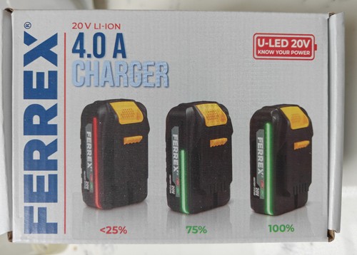 Ferrex 20v ion - 20v, 4.0a