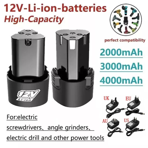 12v rechargeable - (2ah/3ah/4ah),
