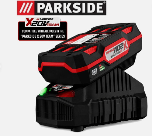 Parkside 20v 2ah battery - battery, and