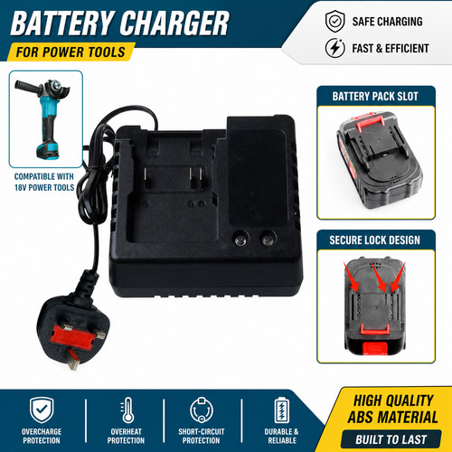 Battery charger for 18v 21v - charger,