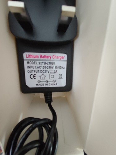 21v lithium battery charger - lithium, 2a