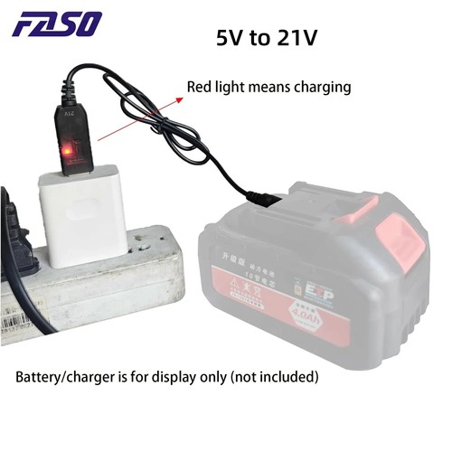21v boost cable - to, usb