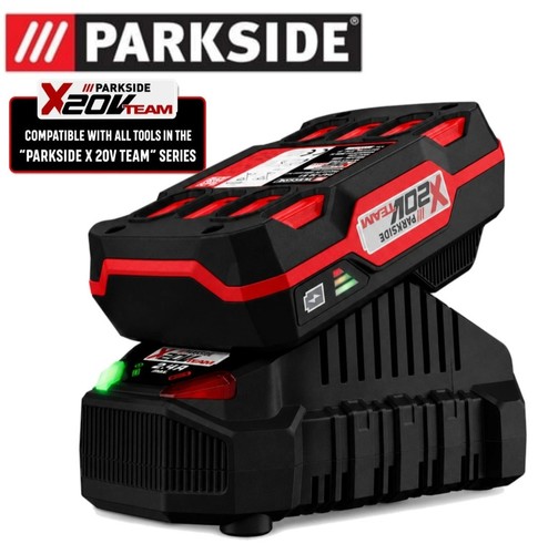 Parkside 20v 2ah battery - battery, and