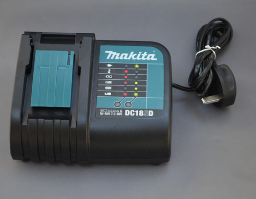 Makita 18v battery - 18v, charger
