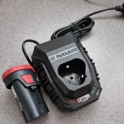 Parkside 12v 2ah - battery, and