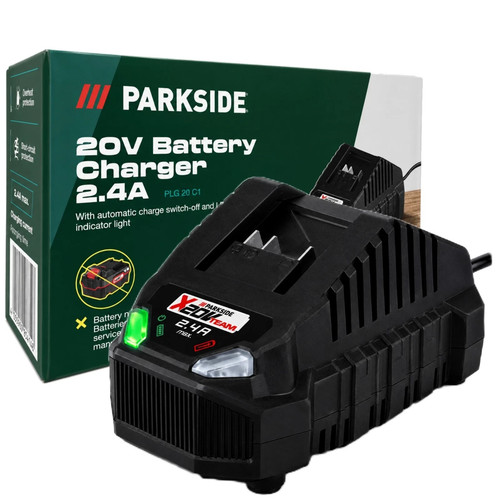 Parkside 20v battery - 20v, 2.4a